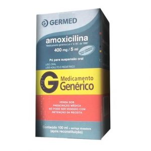 Amoxicilina Suspensão Oral 400mg/5ml