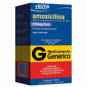 Amoxicilina Suspensão Oral 250mg