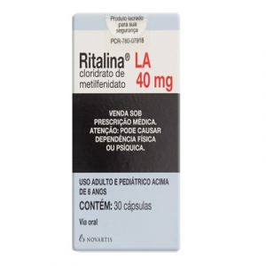 Ritalina LA 40mg - 30 Comprimidos