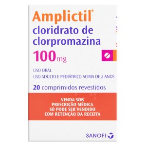 Amplictil 100mg - 20 Comprimidos