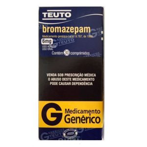 Bromazepam (Lexotan) 6mg - 30 Comprimidos