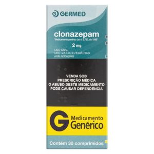 Clonazepam (Rivotril) 2mg - 30 Comprimidos