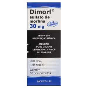 Dimorf (Morfina) 30mg - 50 comprimidos