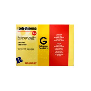 Isotretinoína (Roacutam) 20mg - 30 Comprimidos