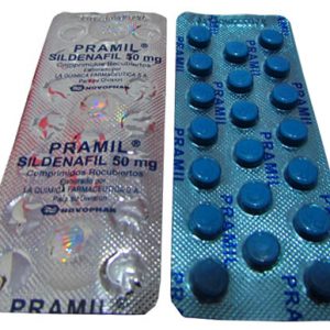Pramil (Viagra/sildenafil) 50mg - 20 Comprimidos (Cartela)