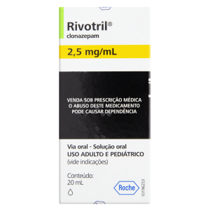 Rivotril Gotas 2,5mg - 20ml