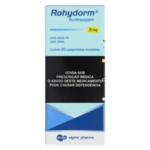 Rohydorm 2mg (Flunitrazepam/Rohypnol)