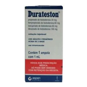 Durateston Propionato de Testosterona 250mg/ml - 1 ampola de 1ml