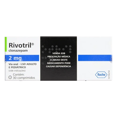Rivotril 2mg - 30 CPR